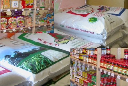 L'intérieur du magasin AsiaSun Store